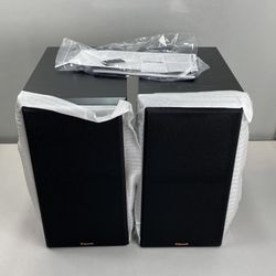 Klipsch -Powerful (R-60M) Monitor/ Bookshelf Speakers (NEW)- 1” Aluminum LTS Tweeter, Premium Design, Tractrix Horn Technology 