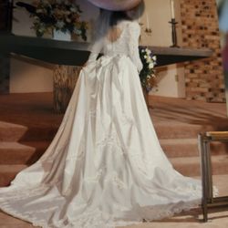 WEDDING DRESS VINTAGE EARLY 90'S