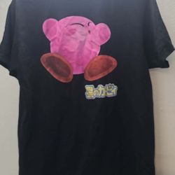 Mens Kirby Pink Mochi Shirt Size M