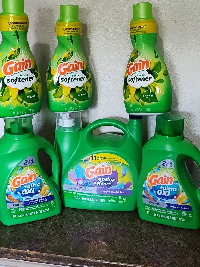 Detergente Gain Líquido