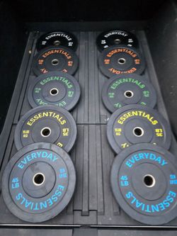 260lb Bumper Plate Set