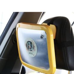Used Baby Mirror for Car Clear View of Infant Safe Secure Shatterproof Baby Mirror for Rear Facing Infant Car Seat