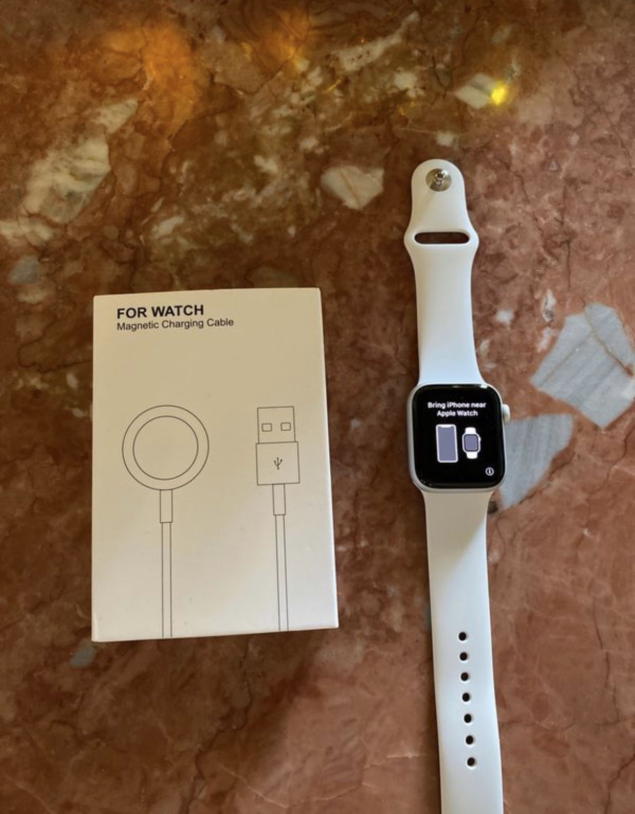 Brand New Apple Watch Series 5 40 MM GPS Only in Silver