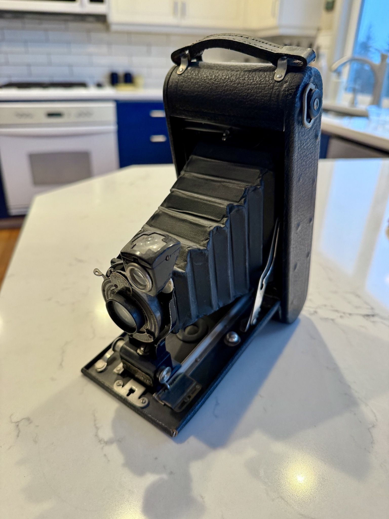 Antique Folding Kodak Camera