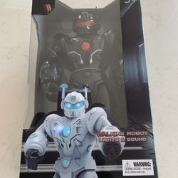 Maga Robot 13” Motorized Walking Light Up & Sounds 