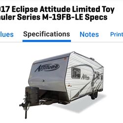 2018 Attitude Toy Hauler