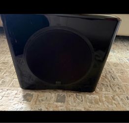Episode ES-SUB-TRP8-300 8 in 300W RMS THX Wired Powered Subwoofer Black