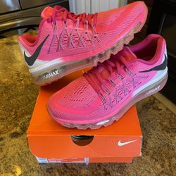 Women’s Girls Nike Air Max 2015 Pink Size 7.5 Women’s / 6Y Youth Shoes