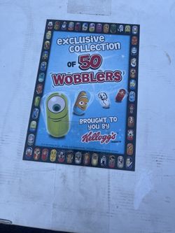 Kellogg’s weevil wobble complete set