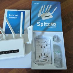 Gl.iNet GL-x3000, cellular 5G NR, WiFi 6 router.