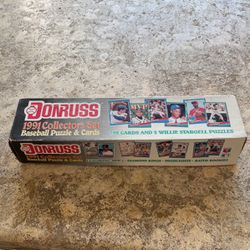 Donruss 1991 Collectors Set Baseball Cards