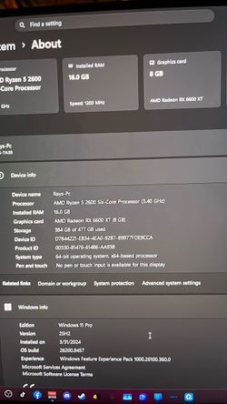 GAMING PC AND SETUP