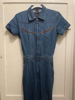Vintage Denim Wrangler Retro Jumpsuit