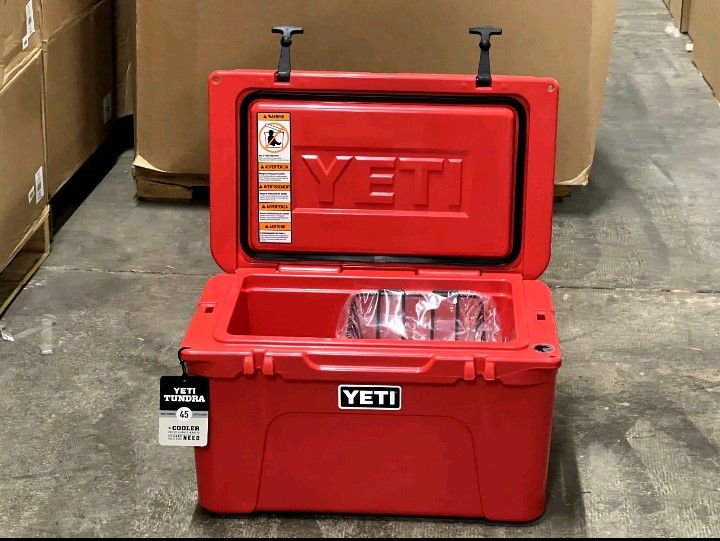 YETI Tundra 45 Cooler Red - HOT - NEW LOW SHIPPING