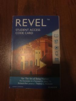 Revel Student Access Code Card for Humanities