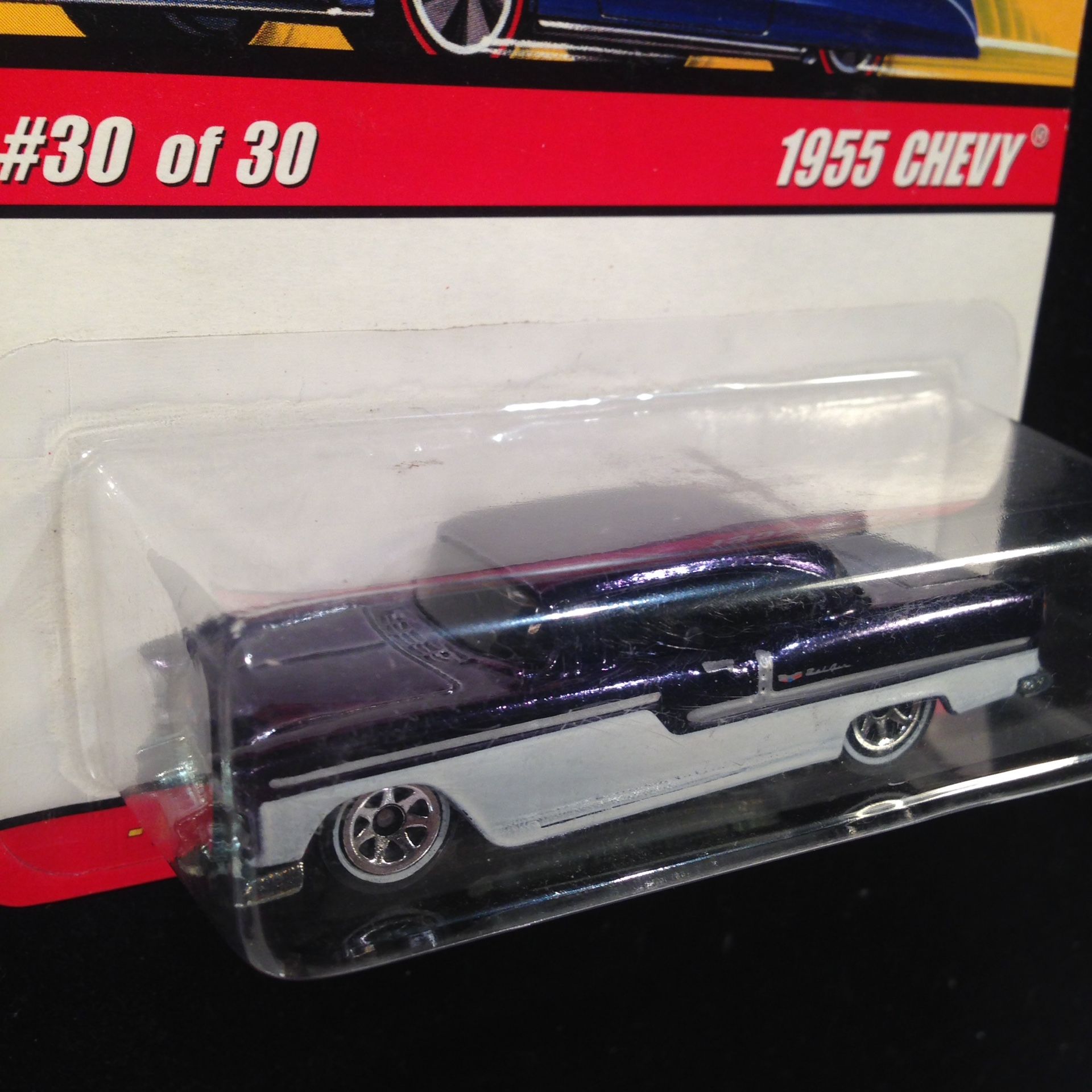 Hot Wheels Classics Series 2 1955 Chevy • Production Error • Reversed In Blister