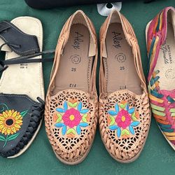 Mexican Leather Huaraches 
