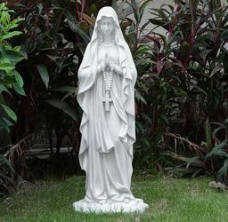 Virgin Mary Outdoor Garden Statue