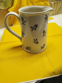 Ralph Lauren Blue & White Pitcher Cash Only. Greentree 15220