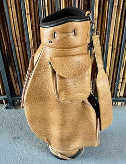 Millennium Pro Bags Ostrich Leather Golf Bag