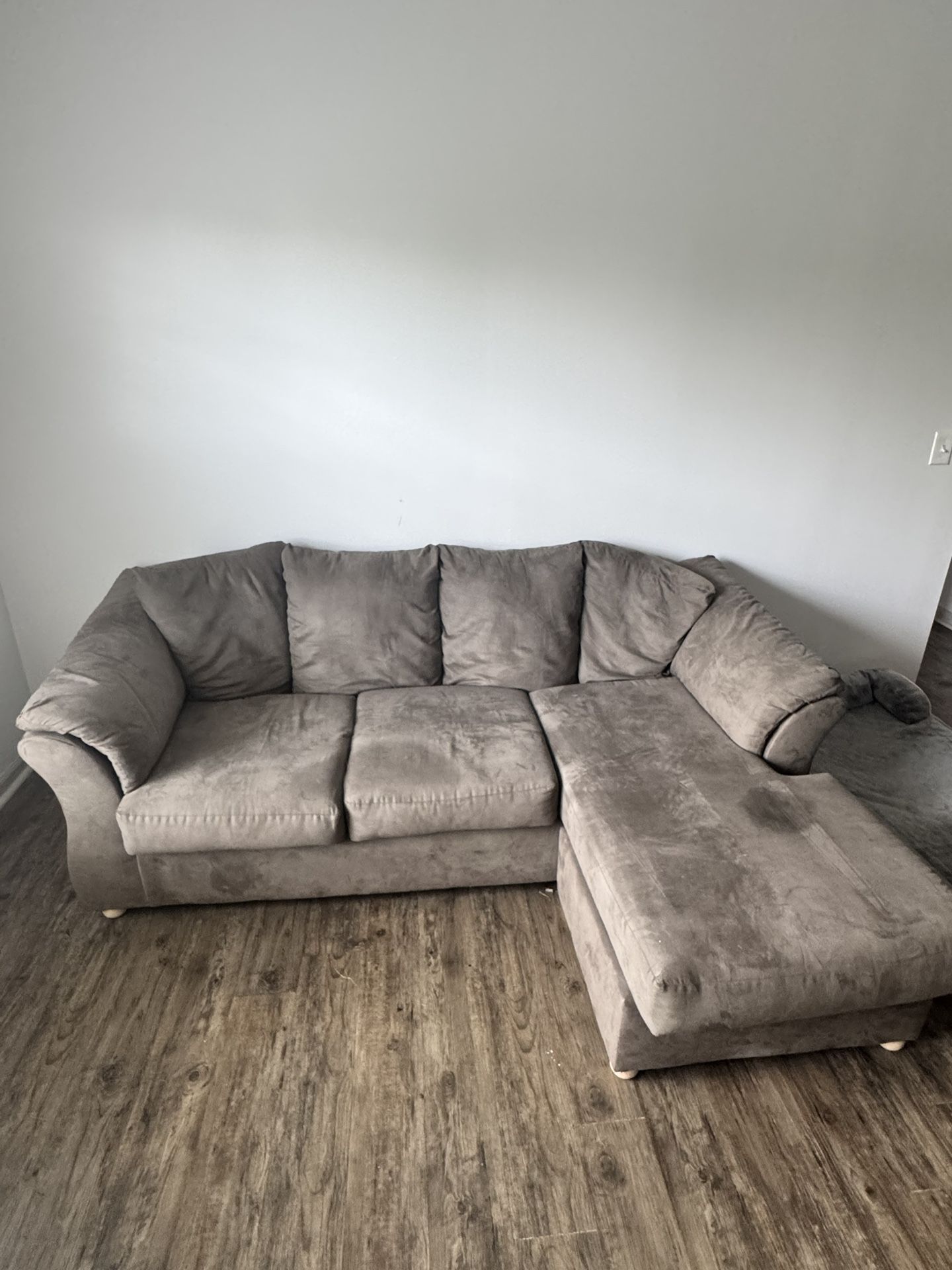 Grey L Sectional