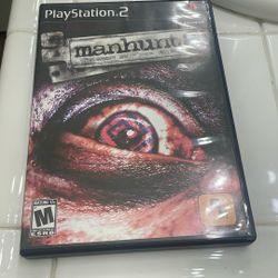 Manhunt 2 PS2 PlayStation 2 Tested+ Manual
