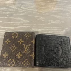 Lv And Gucci Wallet 