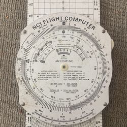 Vintage Nav-Comp NC1 Flight Computer