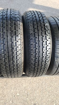 205 75 14 (2) QUALITY used trailor tires free installation