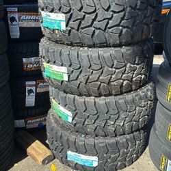 33/12.50/18 TBB Mud Terrain tires