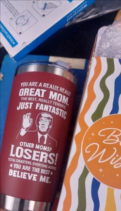 Funny Trump Mom Stainless Steel Tumbler