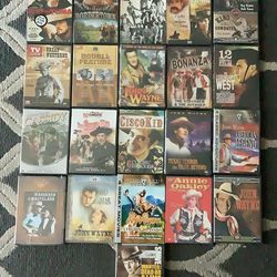 21 BRAND NEW Western DVD’s