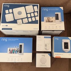 Ring Pro Alarm Security System with Cameras and Sensors