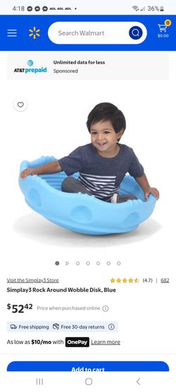Simplay3 Rock Around Wobble Disk $35