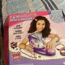 Kumecreator Bead and  Braider Necklace and Bracelet Make Kit 
