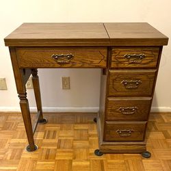 Sewing Machine Cabinet. (SEWING MACHINE NOT INCLUDED).