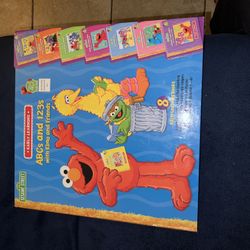 ABC and 123 Elmo And Friend Reading Books