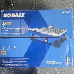 Wet tile saw Kobalt
