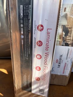 Waterproof, laminate flooring, Ridgeway Hickory- 6 boxes