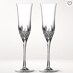 Waterford Lismore Essence Champagne Flutes