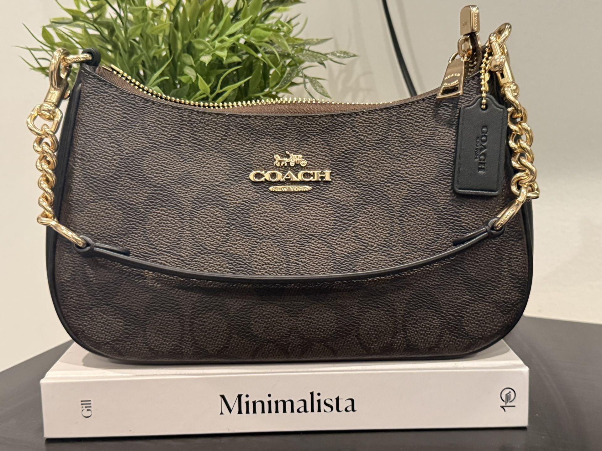 Coach Teri Original Print Purse