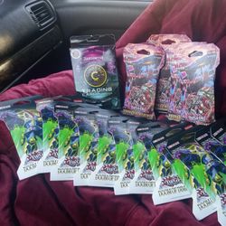 YU-GI-OH Trading Cards Phantom Revenge & Dooms Dimension Blaster Packs