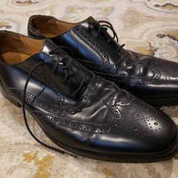 Like New, Cole Haan Oxford Wingtip, Mens Dress Shoe, 10M, Black