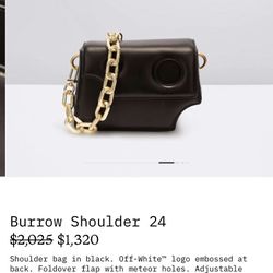 Burrow Shoulder 24 - Off-white Purse 