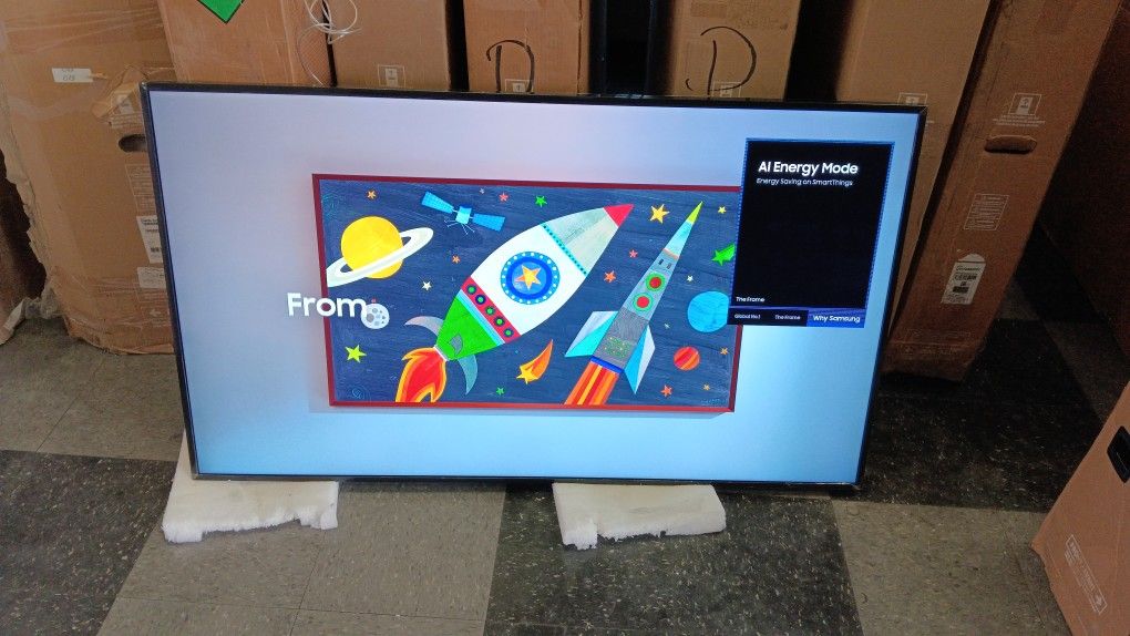 SAMSUNG 55"INCH FRAME QLED 4K LS03D