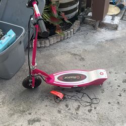 Pink Electric Bike