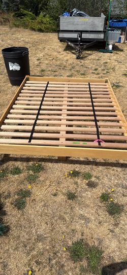 Full-size bedframe for IKEA