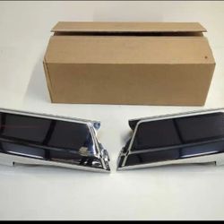 21-23 Ford F150 New OEM Chrome Rear Bumper Set