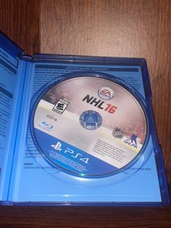 Very Clean opened PlayStation Video Game PS4 PS5 nhl hockey 16