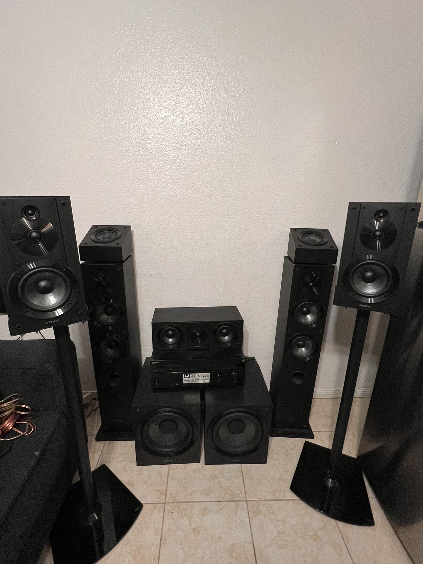 Sony home theater 7.2 Surround sound